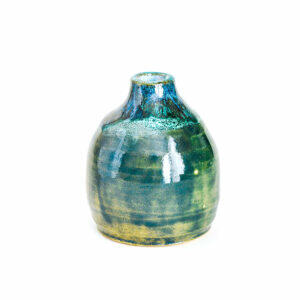 Aqua Green Miniature Vase